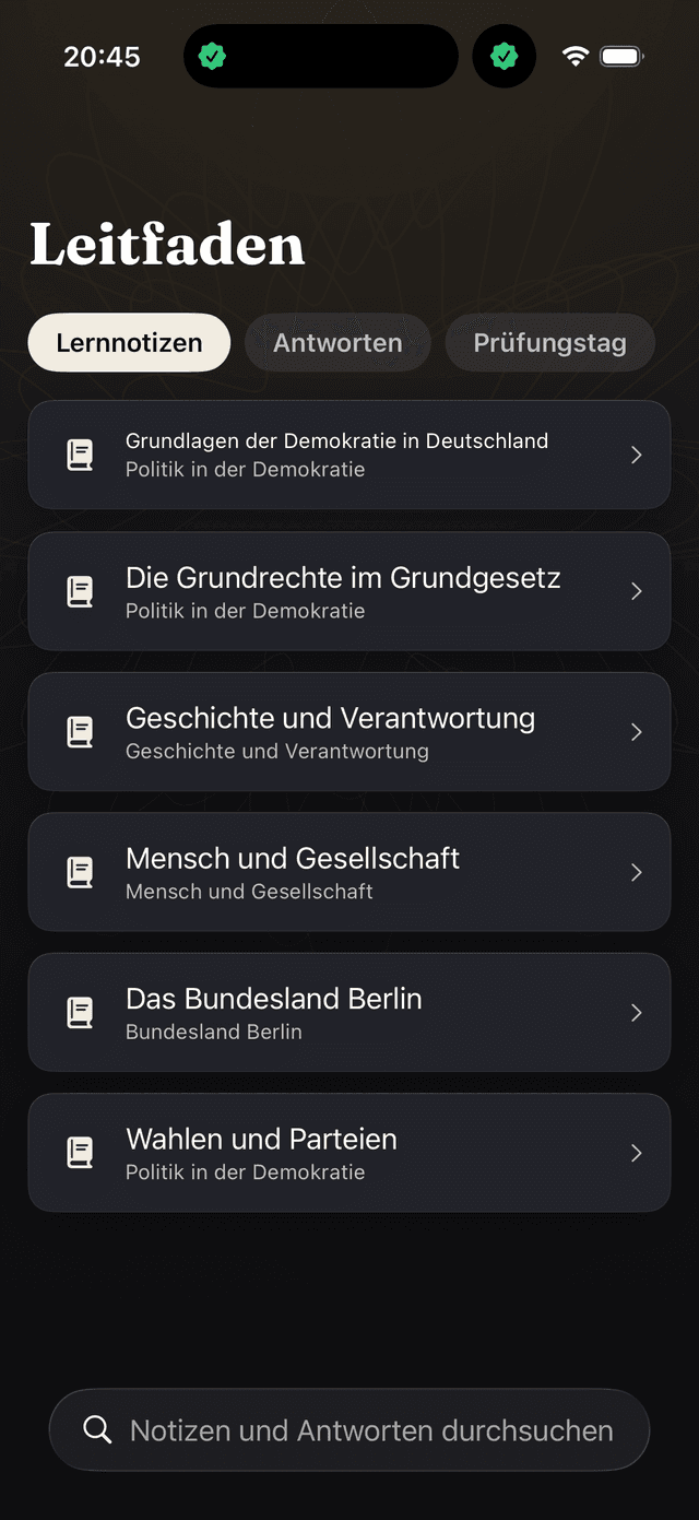 Mehr als eine Quiz-App